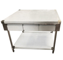 SWBD10-1500 Centre Island Workbench with 3 Drawer Each Side 1500mm Width