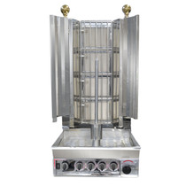 KMB4E Semi-automatic Kebab Machine Natural Gas 4 Burner