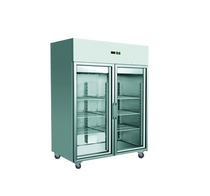 GN1410TNG GRAND ULTRA Double Glass Door Upright Fridge 1400 L