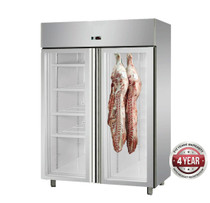MPA1410TNG Large Double Door Upright Dry-Aging Chiller Cabinet 148mm Width