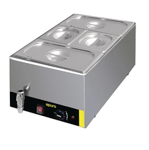 Bain Marie with Tap & Pans (S047-A)