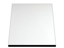 White 600x600mm Square - 12mm