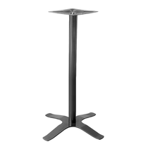 Coral Star Bar Table Base - Powder Coated Anthracite