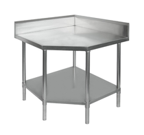 0900-6-WBCB/H - Corner Workbench with 100mm Splashback, 900x900x900mm
