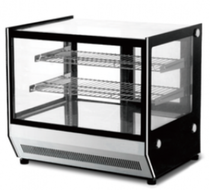 Counter Top Square Glass Hot Food Display - GN-900HRT