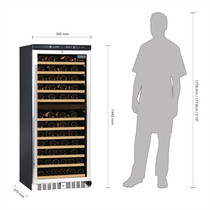 CE217-A Polar G-Series Dual Zone Wine Fridge 92 Bottle 