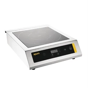 Apuro CP799-A 3kW Commercial Induction Cooktop | 15A Heavy Duty