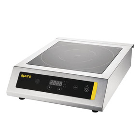 Apuro CP799-A 3kW Commercial Induction Cooktop | 15A Heavy Duty
