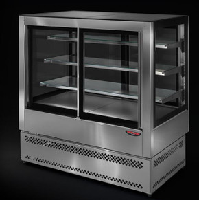 EVOKL4120V Mastercool Black Display with Straight Glass 1222mm Width