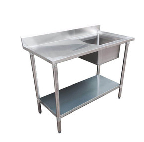 Modular System Single Sink Bench Right Handed 1200x600x900mm - 1200-6-SSBR Modular System Single Sink Bench Right Handed 1200x600x900mm - 1200-6-SSBR