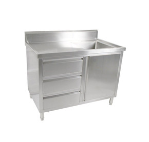 SC-6-1200R-H Cabinet with Right Sink