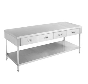SWBD-7-1800 Work bench with 4 Drawers and Undershelf SWBD-7-1800 Work bench with 4 Drawers and Undershelf