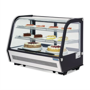Polar CD230-A G-Series Countertop Food Display Fridge Black 160Ltr Polar CD230-A G-Series Countertop Food Display Fridge Black 160Ltr