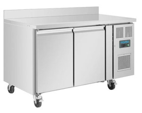 Polar DL916-A U-Series 2 Door Counter Freezer with Upstand 282Ltr