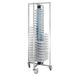 Vogue GK978 Mobile Plate Rack 84 Plates Vogue GK978 Mobile Plate Rack 84 Plates