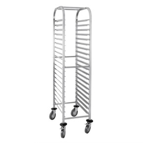 Vogue U376 Gastronorm Racking Trolley 20 Level Vogue U376 Gastronorm Racking Trolley 20 Level