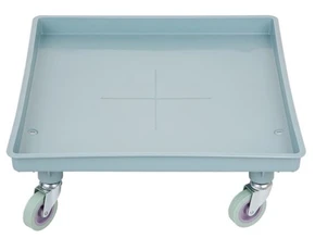 Vogue CB006 Commercial Dishwasher Rack Dolly (500mm Square Racks)