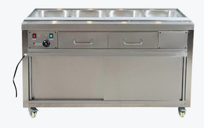 Heated Bain Marie Food Display without Glass Top - PG150FE-B Heated Bain Marie Food Display without Glass Top - PG150FE-B