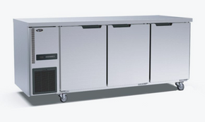 Thermaster Stainless Steel Triple Door Workbench Freezer - TL1800BT-3D Thermaster Stainless Steel Triple Door Workbench Freezer - TL1800BT-3D