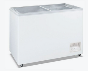 Heavy Duty Chest Freezer with Glass Sliding Lids - WD-300F Heavy Duty Chest Freezer with Glass Sliding Lids - WD-300F