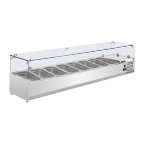 Polar G610-A G-Series Countertop Prep Fridge 8x 1/4GN Polar G610-A G-Series Countertop Prep Fridge 8x 1/4GN