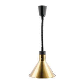 Apuro DY465-A Retractable Conical Heat Lamp Shade Gold Finish Apuro DY465-A Retractable Conical Heat Lamp Shade Gold Finish
