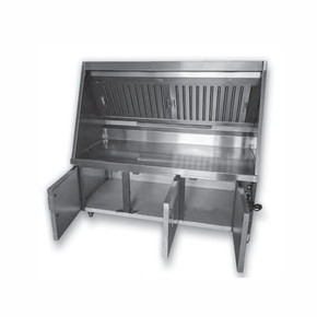 Range Hood and Workbench System - HB1500-850 Range Hood and Workbench System - HB1500-850