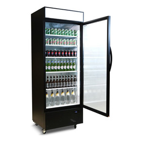 Bromic Upright Display Fridge - 659L - 1 Door - Flat Glass - Lightbox Bromic Upright Display Fridge - 659L - 1 Door - Flat Glass - Lightbox