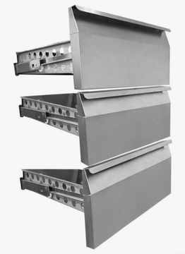 Optional Set 3 Drawers for Solid Door Units - GN-3DRAWER Optional Set 3 Drawers for Solid Door Units - GN-3DRAWER