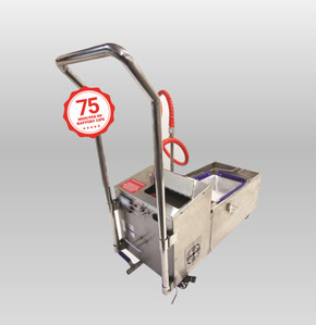 Ace Filters EF-FRYBAT40W 40 Litre Capacity Battmobile Battery Operated Fry Oil Filter Machine Ace Filters EF-FRYBAT40W 40 Litre Capacity Battmobile Battery Operated Fry Oil Filter Machine