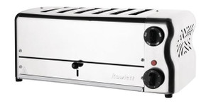 Rowlett Esprit CH185-A 6 Slot Toaster Chrome with Elements & Sandwich Cage