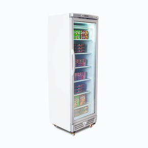 Bromic UF0374S Upright Display Freezer 300L 1 Door Flat Glass Bromic UF0374S Upright Display Freezer 300L 1 Door Flat Glass