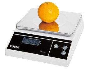 EDLP - Vogue Digital Platform Scale (Not Gov Stamped) 15kg Grad. 5g kg/lbs F178-A