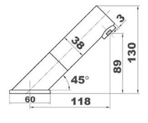 Jetstream JET4002D Deck Mount Hands-Free Sensor Tap