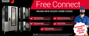FAGOR IKORE Advanced Boiler 6 Tray Electric Combi Oven - APW-061ERLWS