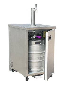 Polar GE632-A G-Series Direct Draw Beer Dispenser (1 Keg 1 Tap) Stainless Steel