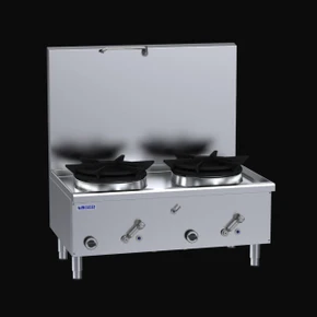 Luus WZ-2SP Professional Compact Waterless Double Stockpot Cooker (1200mm Wide)