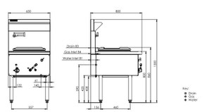 LUUS WZ-17C Compact Waterless Wok - 1 Duckbill LUUS WZ-17C Compact Waterless Wok - 1 Duckbill