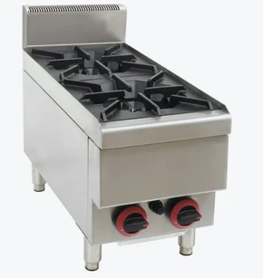 Gasmax JUS-TR-2BLPG 2 Burner LPG Gas Cooktop 305mm | 47Mj Commercial