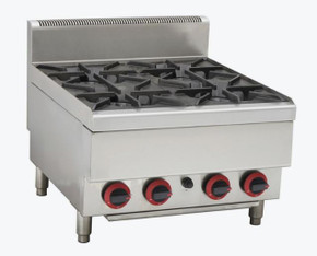 Gasmax JUS-TR-4BLPG 4 Burner LPG Gas Cooktop 605mm | Benchtop 94Mj