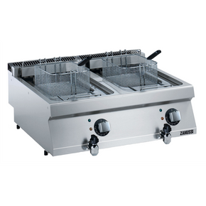 Zanussi 372080 EVO700 - 2 Wells Electric Benchtop Fryer 12L Zanussi 372080 EVO700 - 2 Wells Electric Benchtop Fryer 12L