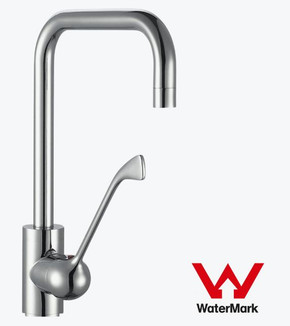 Sunmixer Deck Mounted Faucet with Wrist-Action Handle