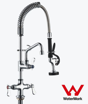 Sunmixer Pre Rinse Unit with Add-on Faucet and 152mm Swing Nozzle T98001MN-2