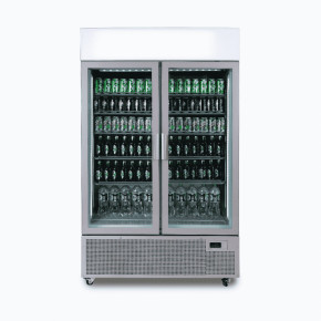 Bromic GM1100LS-NR Vertical Display Chiller with Lightbox 1082 Lt