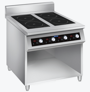 Electmax 700 Series Induction 4-Burner Cooker with Splashback EIC7-800P