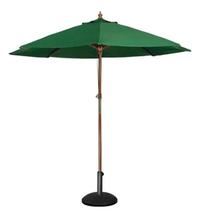 Bolero CB512 Round Outdoor Commercial Umbrella 2.5m (Green)