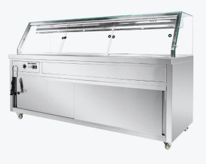 Thermaster Wet and Dry Bain Marie Display 6x1/1 GN Pans PG210FE-XG