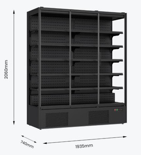Thermaster Supermarket Panorama 3 Door Chiller Display DC-187B