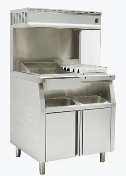 Electmax EFS-8 Commercial French Fries Station 800mm | 10A Heated