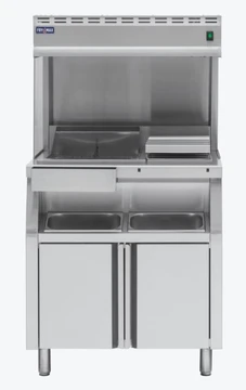 Electmax EFS-8 Commercial French Fries Station 800mm | 10A Heated